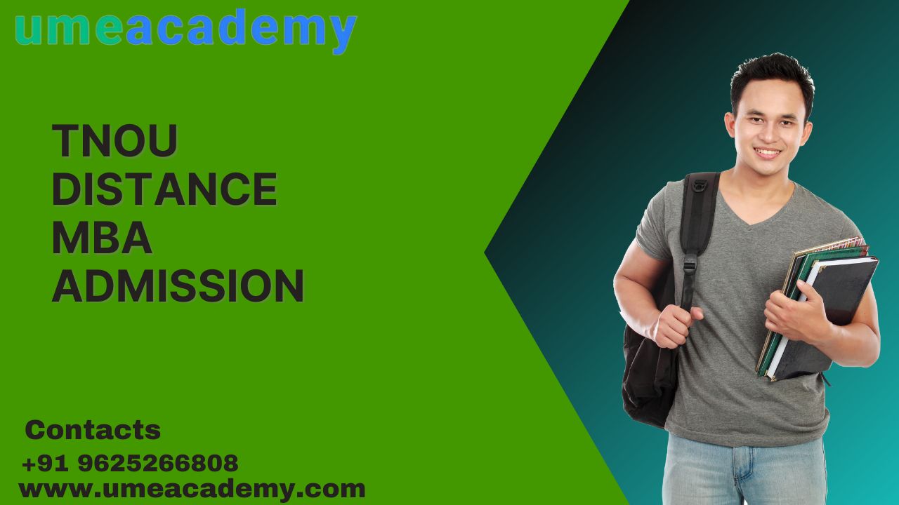 Tnou Distance Mba Admission